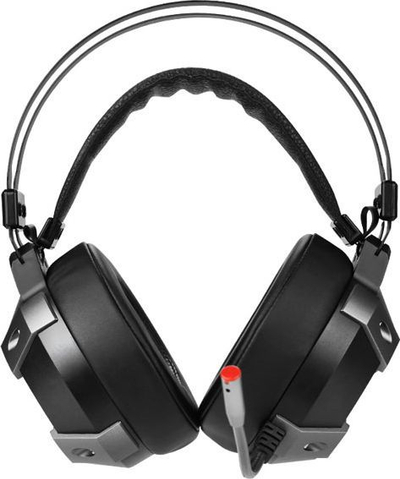 Kufje Marvo HG9015G, LED shumëngjyrësh, të zeza