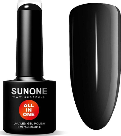 Llak xheli hibrid Sunone Inez All in One, 3in1, 5ml, i zi
