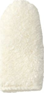 Мини ракавица за отстранување на шминка Glov Quick Treat, за прст, боја слонова коска