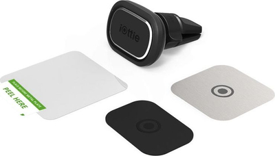 Mbajtës magnetik për veturë iOttie iTap Magnetic 2, montim në grilë ajrimi, universal, i zi