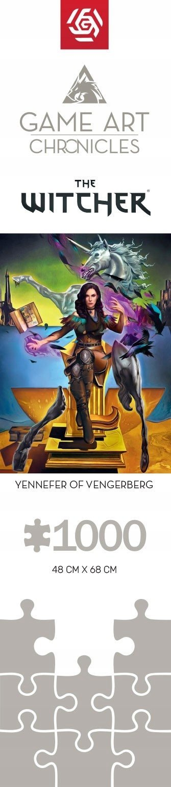 Puzzle Good Loot GDL-24755 The Witcher Yennefer, 1000 pjesë, shumëngjyrësh