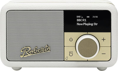 Портабилно радио Roberts Revival Petite 2, DAB/DAB+/FM, блутут, крем
