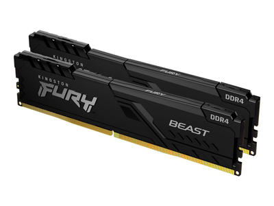 RAM Memorie Kingston FURY Beast - DDR4, 64GB (2x32GB), 3200MHz