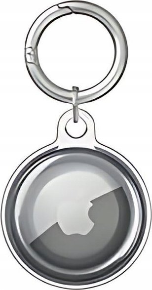 Mbulesë Mercury Case për Apple AirTag, TPU, me karabinë, e zezë