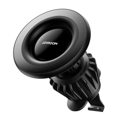 Mbajtëse magnetike makine Joyroom JR-ZS406, për grilën e ajrit, rrotullim 360°, e zezë