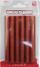 Ngjitës me shkëlqim për pistoletë Brewis Red, 11mm, 10cm, set 6 copë, i kuq