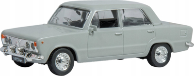 Maket veture PRL Collection Fiat 125p Daffi, shkalla 1:43, metal, gri e errët