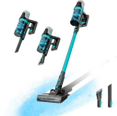 Fshesë me korent më dorë Cecotec Conga Rockstar 1500 Horizon Genesis XL, pa tel, me bateri, gri