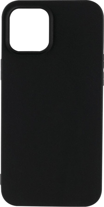 Kapak TPU Essentials për iPhone 12 Pro Max, i butë, antirrëshqitës, i zi