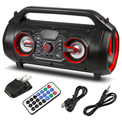 Boksa portativ Audiocore AC875, Bluetooth, LED, i zi