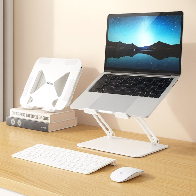 Stendë laptopi Media-Tech MT2661W, metalike, 10-17", e bardhë