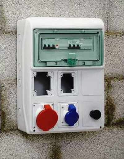 Kuti elektrike Schneider Electric Kaedra, IP65, 460x340x160mm, e bardhë