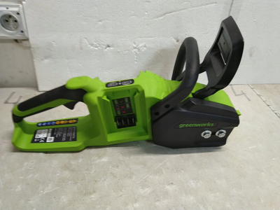 Sharrë zinxhiri pa kabllo Greenworks GD24X2CS36, 48V, brushless, 36cm, jeshile