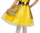 Kostum blete Bee Yellow për kalamaj, 120–130 cm, poliester, i verdhë