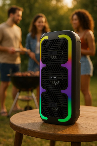 Kutizë karaoke Squeak Beatone Sq1009, Bluetooth 5.3, 45W, e zezë