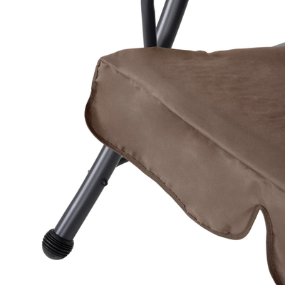 Lëkundëse-Shtrat verande 3-ulëse me mbrojtës dielli Likid 200x120x164Hcm (HM5980.02), gri/ kaftë