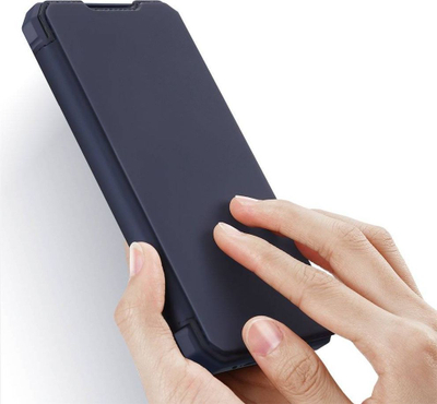 Këllëf Dux Ducis Skin X për Samsung Galaxy A72 4G, me kapak, blu