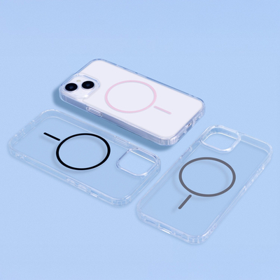 Mbështjellëse telefoni OEM Anti Shock Thin Mag për iPhone 17 Pro, MagSafe, rozë