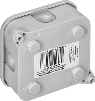 Kuti montuese mbi sipërfaqe Orno ECO OR-JB-13806/G, IP44, 400V, gri