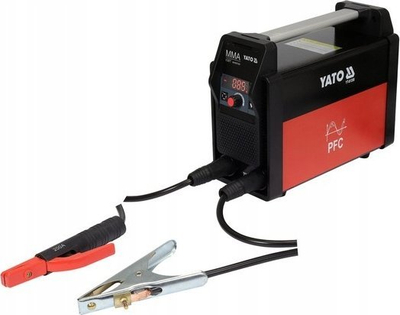 Aparat saldimi inverter Yato YT-81358, MMA DC TIG, 200A, i kuq