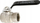 Valvul topthore Hydroland ZKW-20-WW-R-H-TYTAN, 3/4", dorezë TITAN, bronz i kromuar