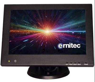 Monitor sigurie Ernitec 10", LCD, VGA HDMI, i zi