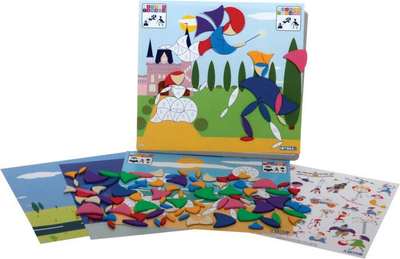 Lojë me magnet Sepp Iotobo 6+ Basic, 120 copë, për mësim e lojë, me shumë ngjyra