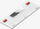 Tastierë mekanike wireless Nuphy Air96 V2, Red 2.0, Ionic White
