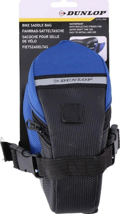 Торба под седиште Dunlop Waterproof Under-Saddle Bag 1043098, 0.5L, црна