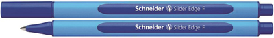 Stilolaps kugelshrajbër Schneider Slider Edge F, vijë e hollë, blu