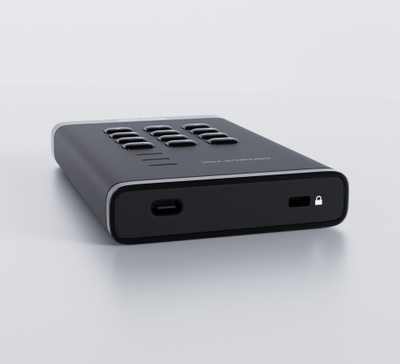 Hard disk i jashtëm iStorage DiskAshur PRO, 1TB, enkriptim hardware AES 256 bit, PIN i sigurisë
