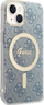 Set aksesorësh Guess GUBPP14MH4EACSB, për iPhone 14 Plus 6.7", MagSafe, blu