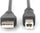 Kabllo USB Digitus, USB A me USB B, 3 metra, e zezë