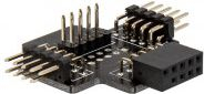 Бежична далечинска SilverStone SST-ES02-USB, 2.4GHz, за вклучување и рестарт на PC, црна