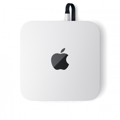 Mbajtëse dhe Hub Satechi USB-C për Mac Mini, e argjendtë