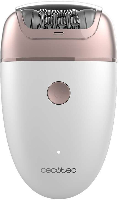 Depilator Cecotec SkinCare Depil Action One, 48 pinceta, pa kabllo, i bardhë rozë