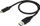 Kabllo StarTech USB-A - USB-C, 0.5 m, e zezë