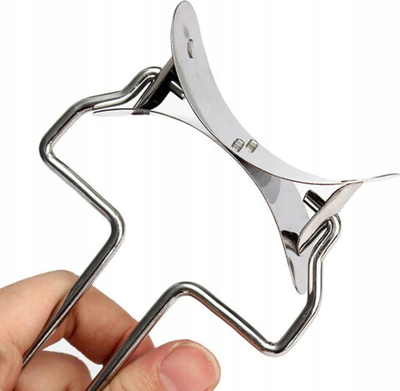 Prerëse brumi Brunbeste BB-3098, diametër 10cm, çelik inox, argjendtë
