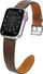Rrip ore Hurtel për Apple Watch, lëkurë, 38 40 41mm, kafe e errët