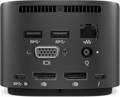 Doking stejshën HP USB-C, model 2UK37ET, USB-C, i zi