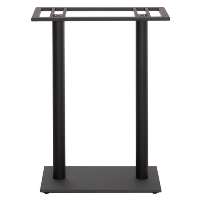 Bazë tavoline bari HM480, metal, 80x40x108 cm, e zezë