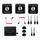 Mikrofon pa tela RODE Wireless ME Dual, sistem digjital kompakt, dy transmetues, i zi