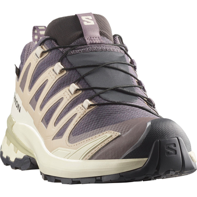 Патики за трејл Salomon XA Pro 3D V9 GORE-TEX, за жени, водоотпорни, виолетово беж