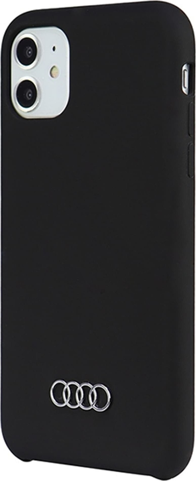 Këllëf silikon Audi AU LSRIP12P Q3 D1, për iPhone 12 12 Pro 6.1", i zi