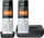 Безжичен телефон Gigaset COMFORT 500A Duo, DECT аналоген, телефонска секретарка, црно-сребрен