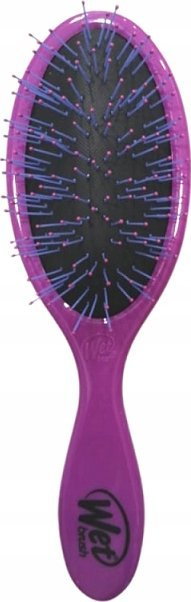 Четка за коса Wet Brush Custom Care Detangler Thick Hair, за густа коса, виолетова