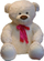Arushë plushi Tulilo Bear Norbert, 75 cm, ngjyrë krem