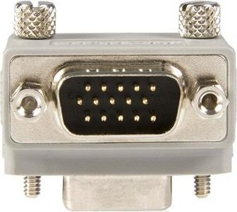 Përshtatës VGA StarTech GC1515MFRA2, mashkull në femër, kënd i djathtë, gri