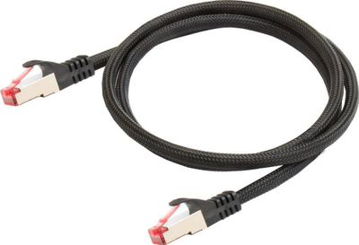 Kabllo rrjeti Python 8063PY-005S, Cat6 SF/UTP, 0.5m, e zezë