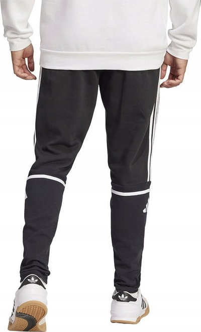 Pantallona sportive adidas Squadra 25 M JE2765, për burra, me xhepa me zinxhir, të zeza